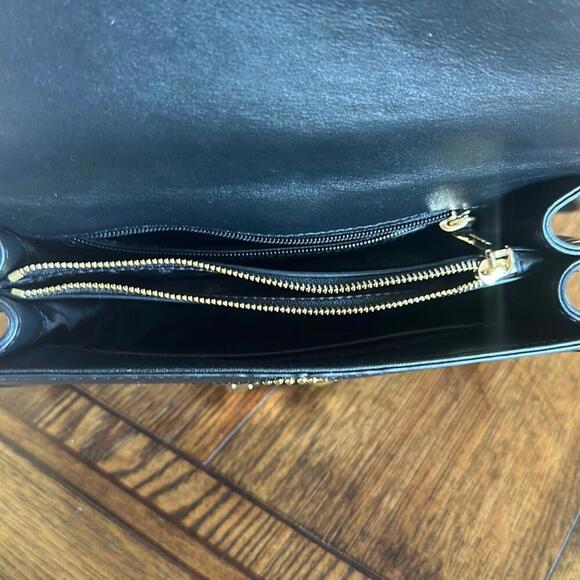 Michael Kors | Whitney Black & Gold Studded Shoulder Bag | NWOT | 0762 - Picture 9 of 9